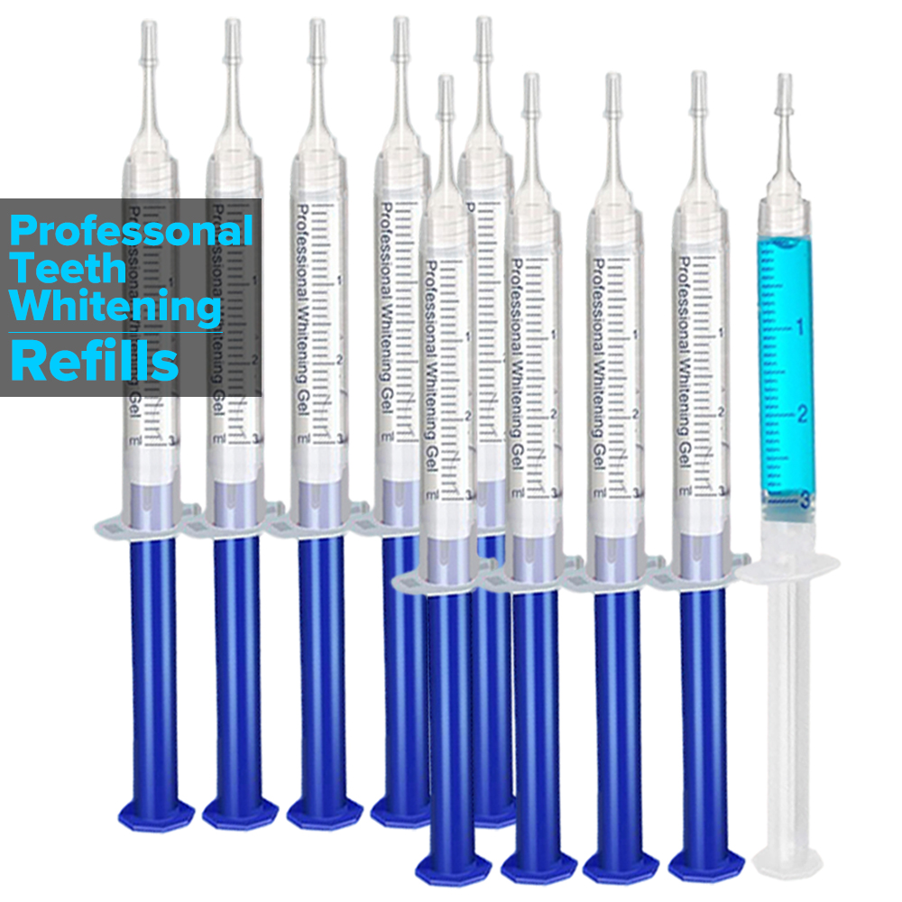 Teeth Whitening Levels - Teeth Whitening Gel Refill Syringe Tooth