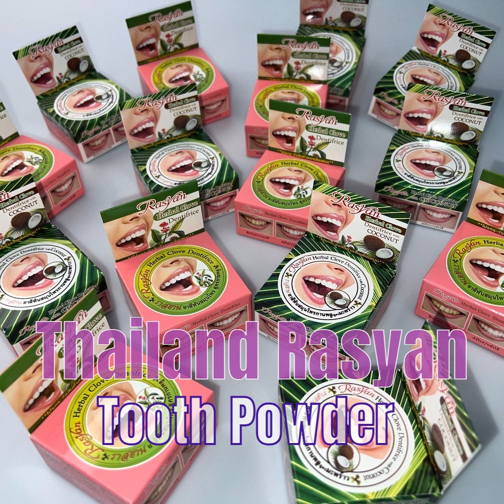 Teeth Whitening Thailand - Wholesale Boxed Tooth Powder Thailand Rasyan
