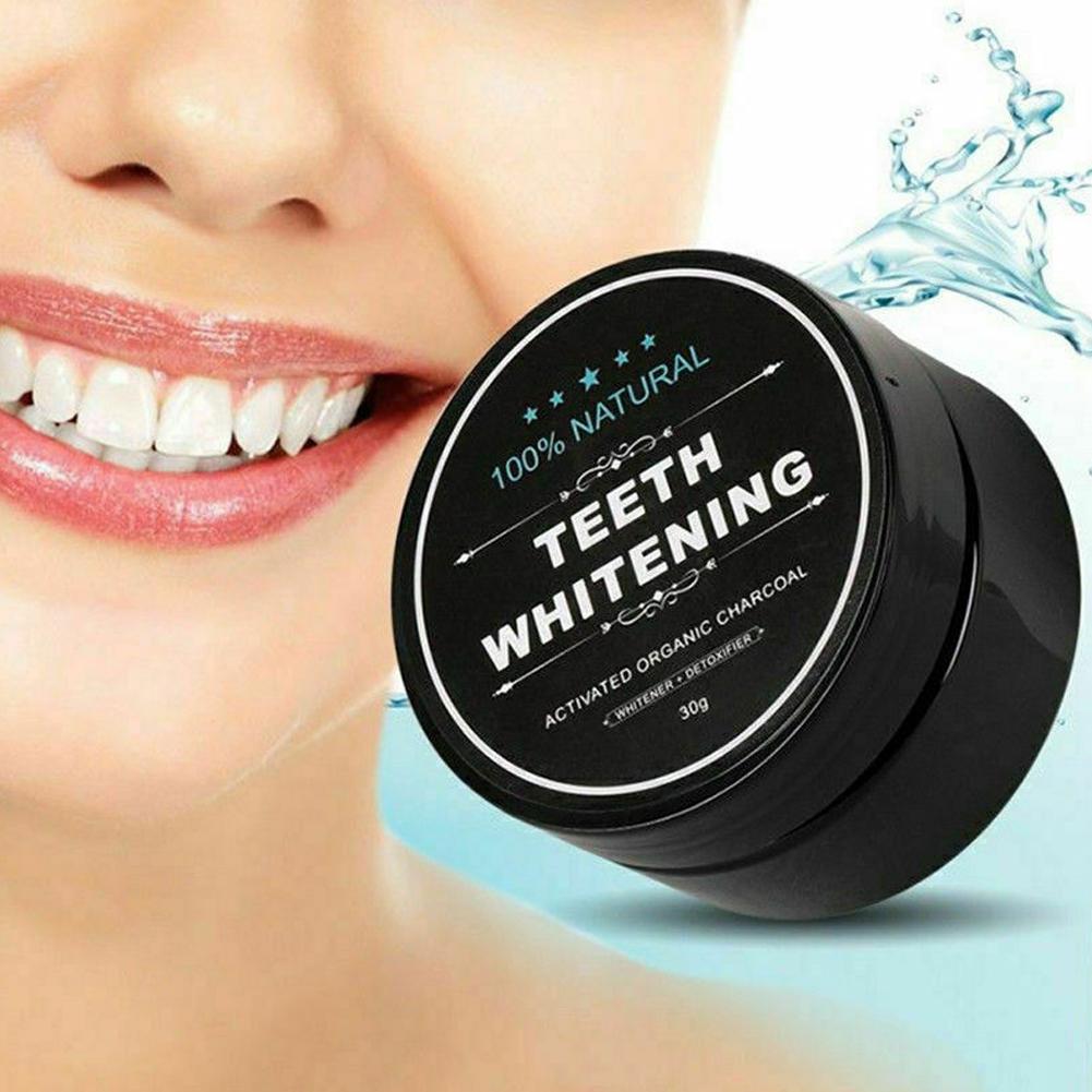 Whitening Powder Activated - 30g Teeth Whitening Powder Charcoal Oral