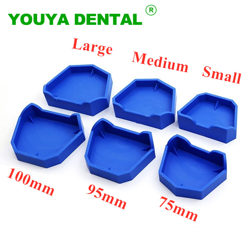 Teeth Whitening Tray - 6pcs/set Dental Model Base Silicon Rubber