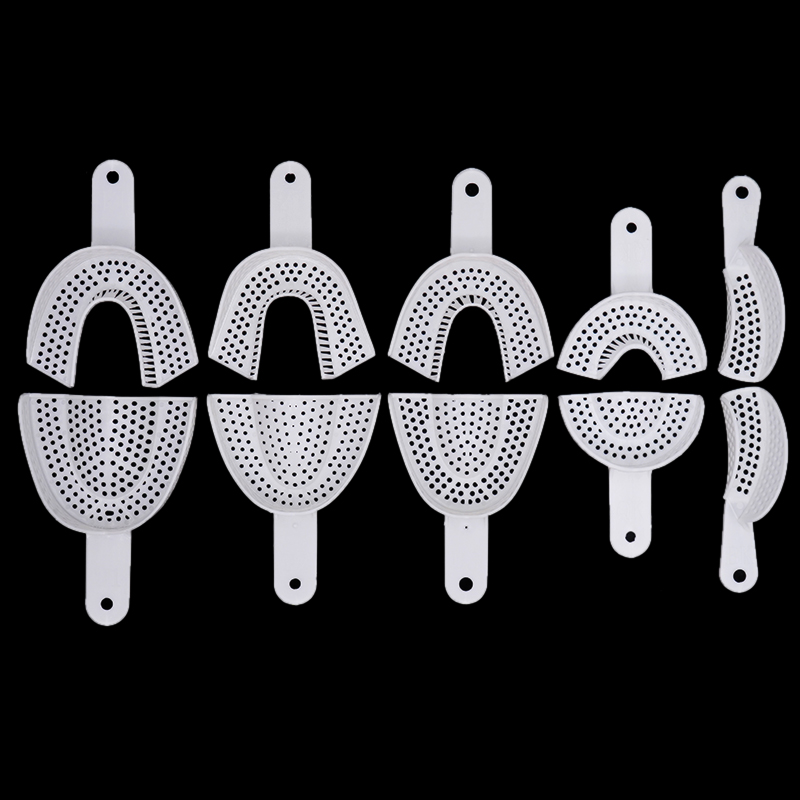 Teeth Whitening Tray - 1pair Disposable Dental Impression Tray Plastic