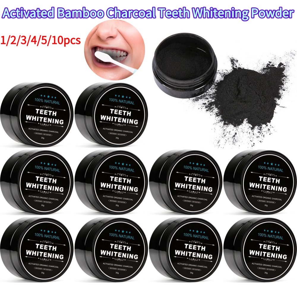 Whitening Powder Activated - Teeth Whitening Powder Natural Organic Activated