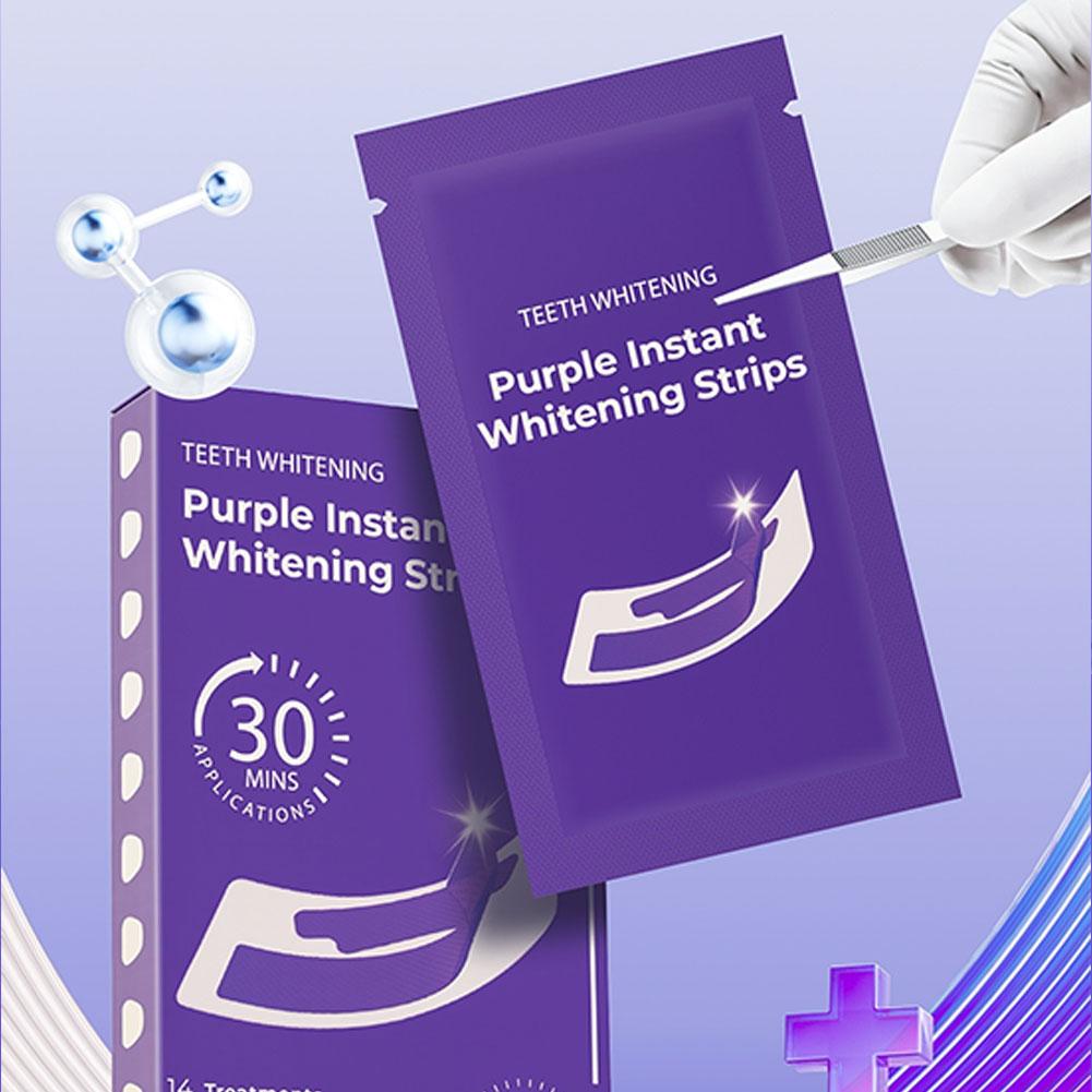 Teeth Whitening Levels - V34 Teeth Whitening Strips - Enamel