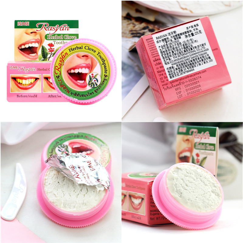 Thailand RASYAN Herbal Clove T - Teeth Whitening Thailand recension och pris