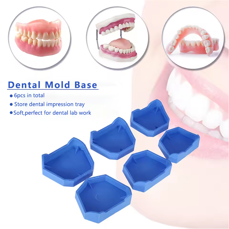 2/6Pcs Dental Model Base Silic - Teeth Whitening Tray recension och pris