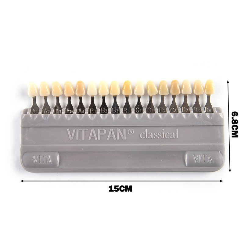 VITA 16 Colors Teeth Shade Gui - Teeth Whitening Dental recension och pris
