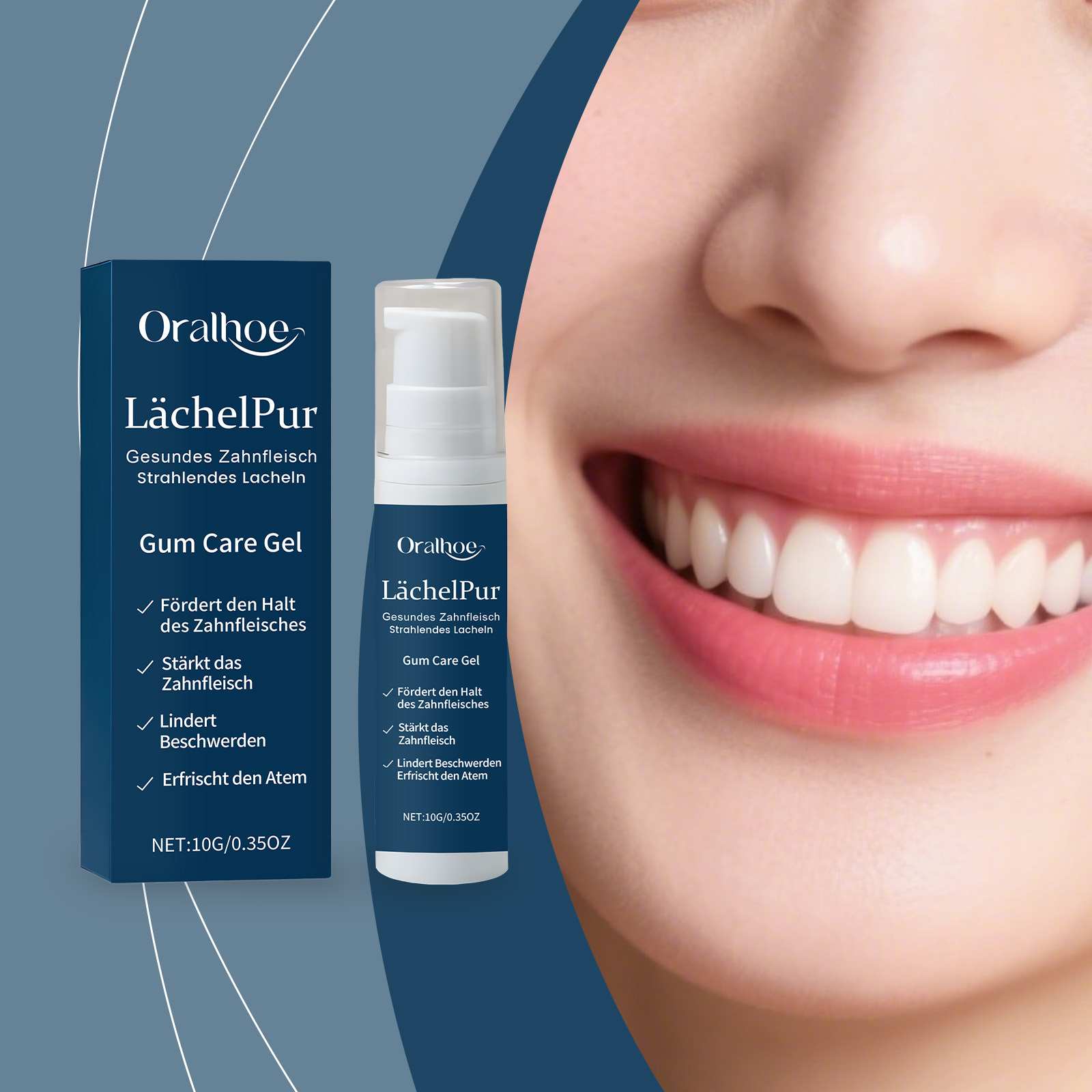 Gum Repair Care Gel Relieve Re - Teeth Whitening With Peroxide recension och pris