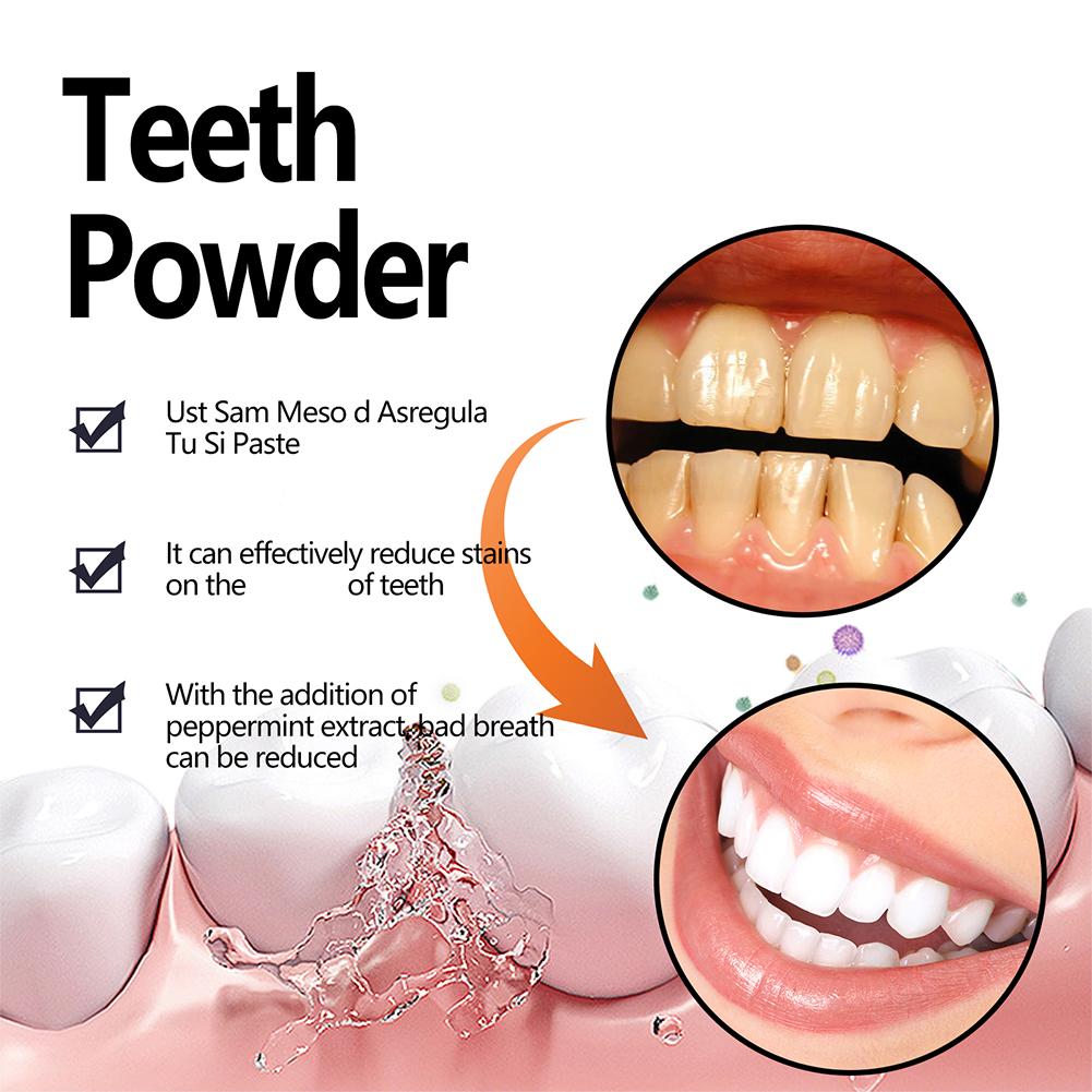 Teeth Whitening Powder,Natural - Teeth Whitening Charcoal Powder recension och pris