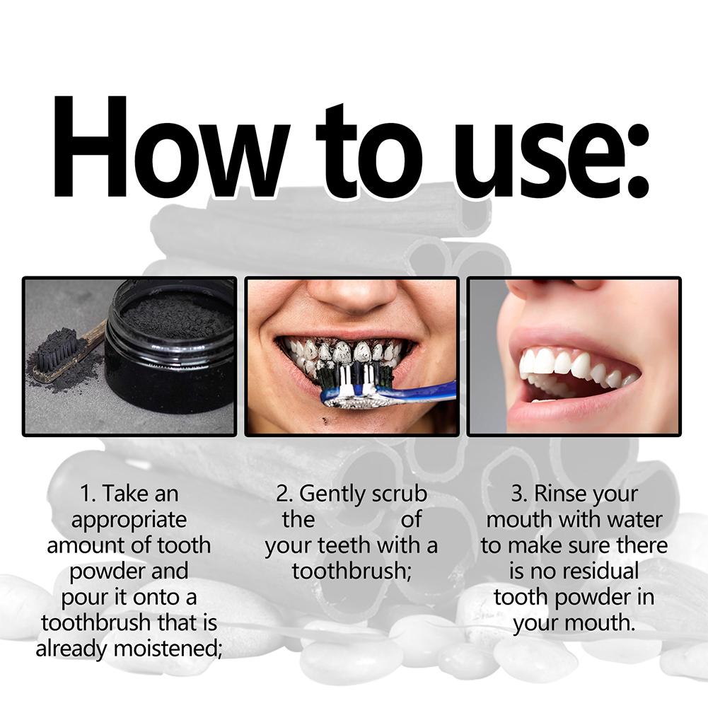 Teeth Whitening Powder,Natural - Teeth Whitening Charcoal Powder recension och pris