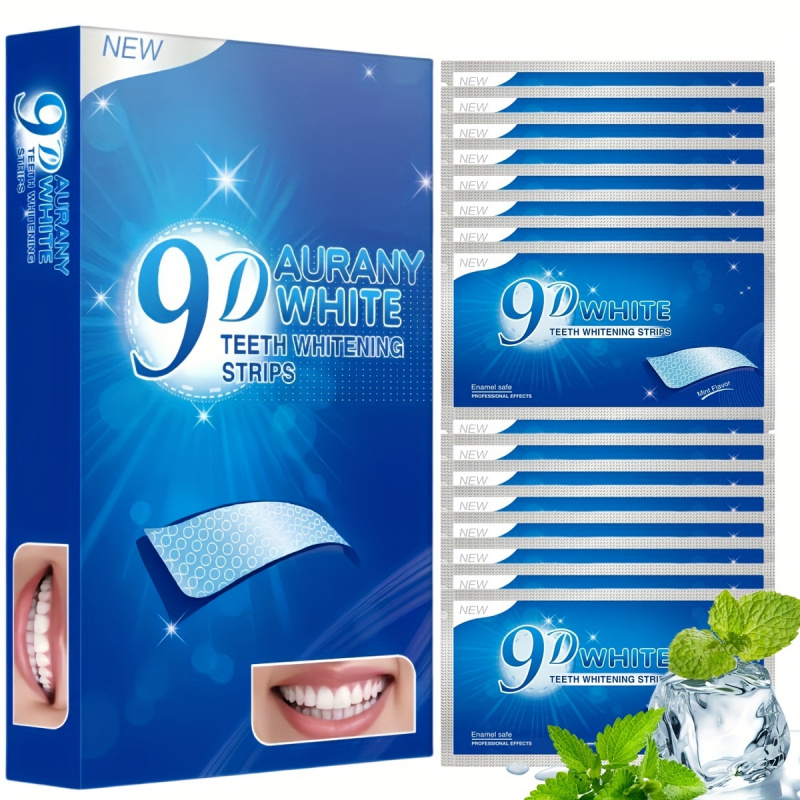21 Pairs of 9D Aurany White Te - Teeth Whitening Levels recension och pris