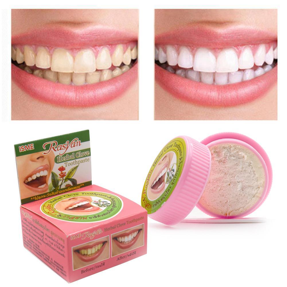 1pcs Natural Rasyan Herbal Clo - Teeth Whitening Thailand recension och pris