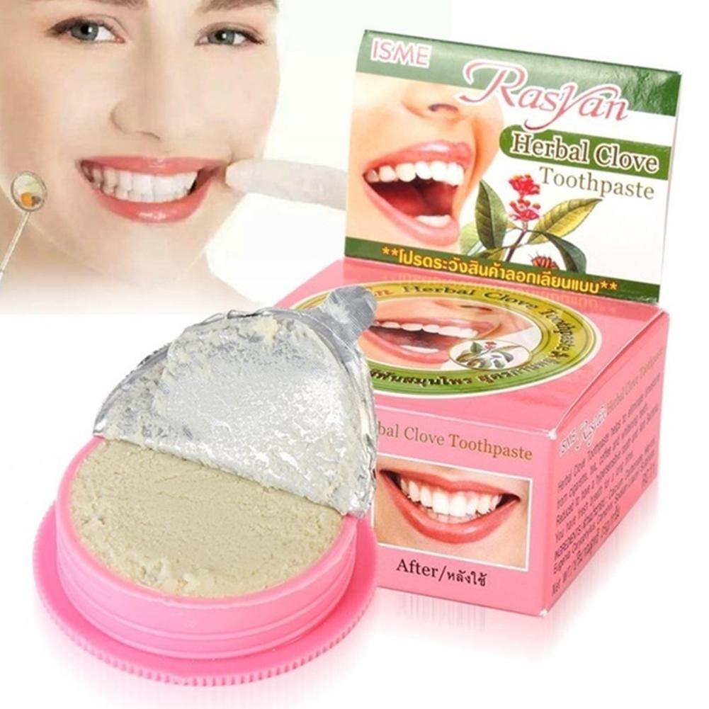 1pcs Natural Rasyan Herbal Clo - Teeth Whitening Thailand recension och pris