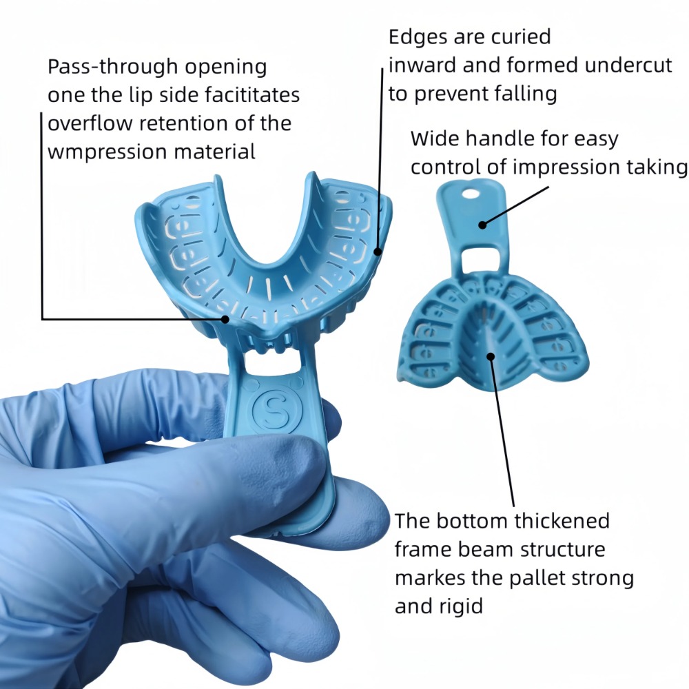 6Pcs/Set Dental Impression Pla - Teeth Whitening Tray recension och pris