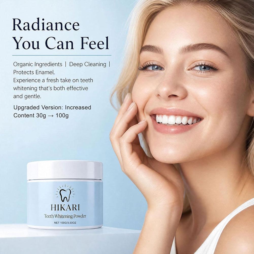 HIKARI Teeth Cleaning Powder 1 - Teeth Whitening With Peroxide recension och pris