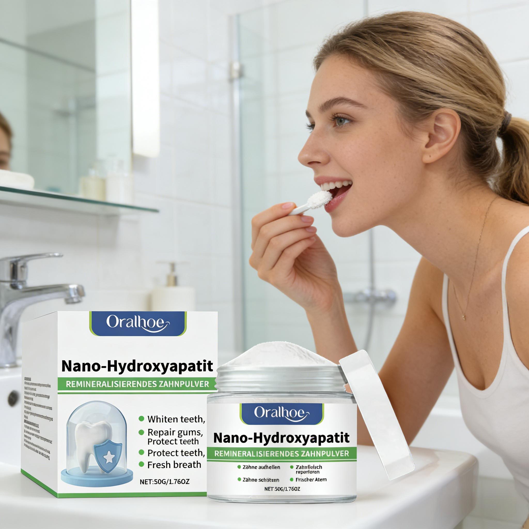 Oralhoe Whitening Tooth Powder - Teeth Whitening Levels recension och pris