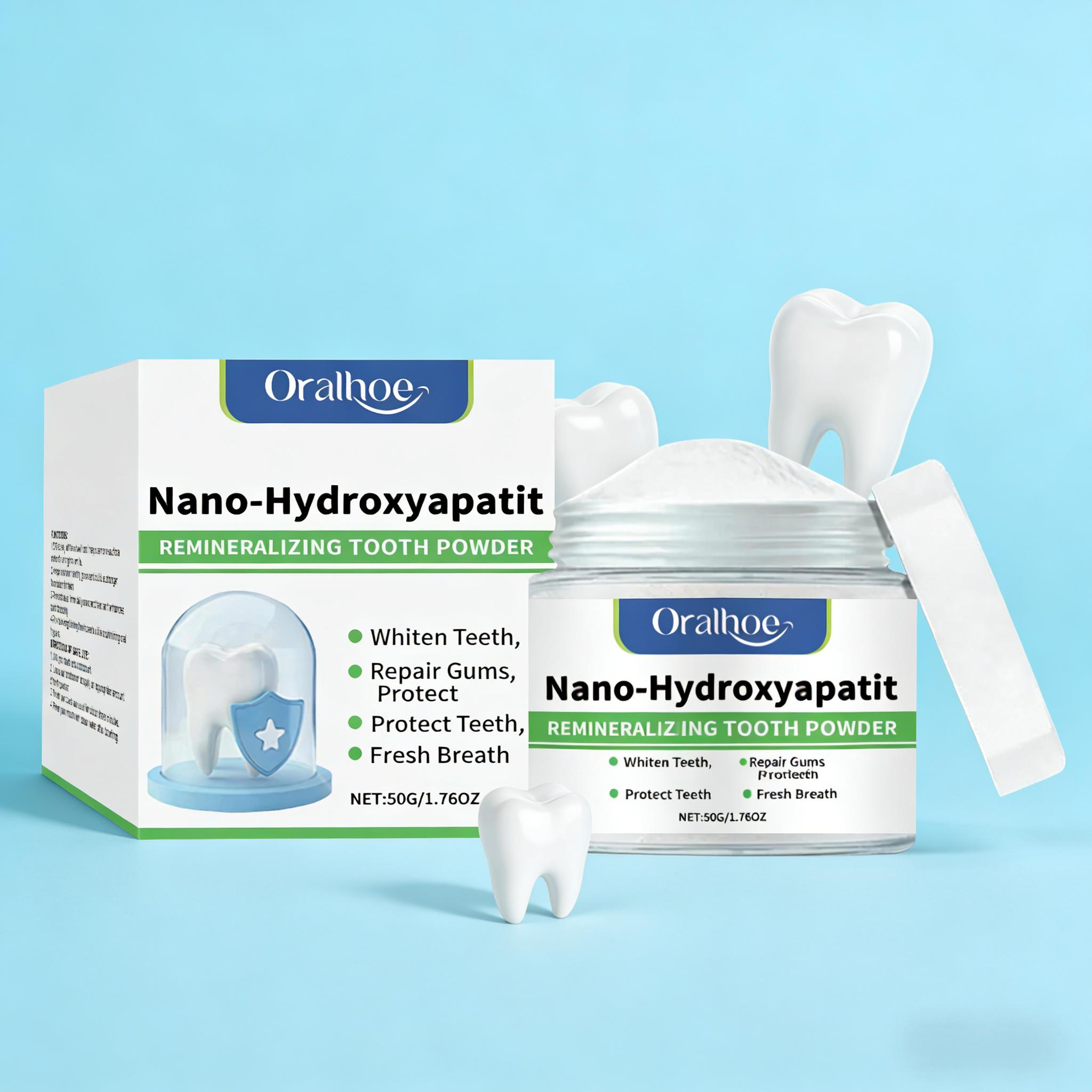 Oralhoe Whitening Tooth Powder - Teeth Whitening Levels recension och pris