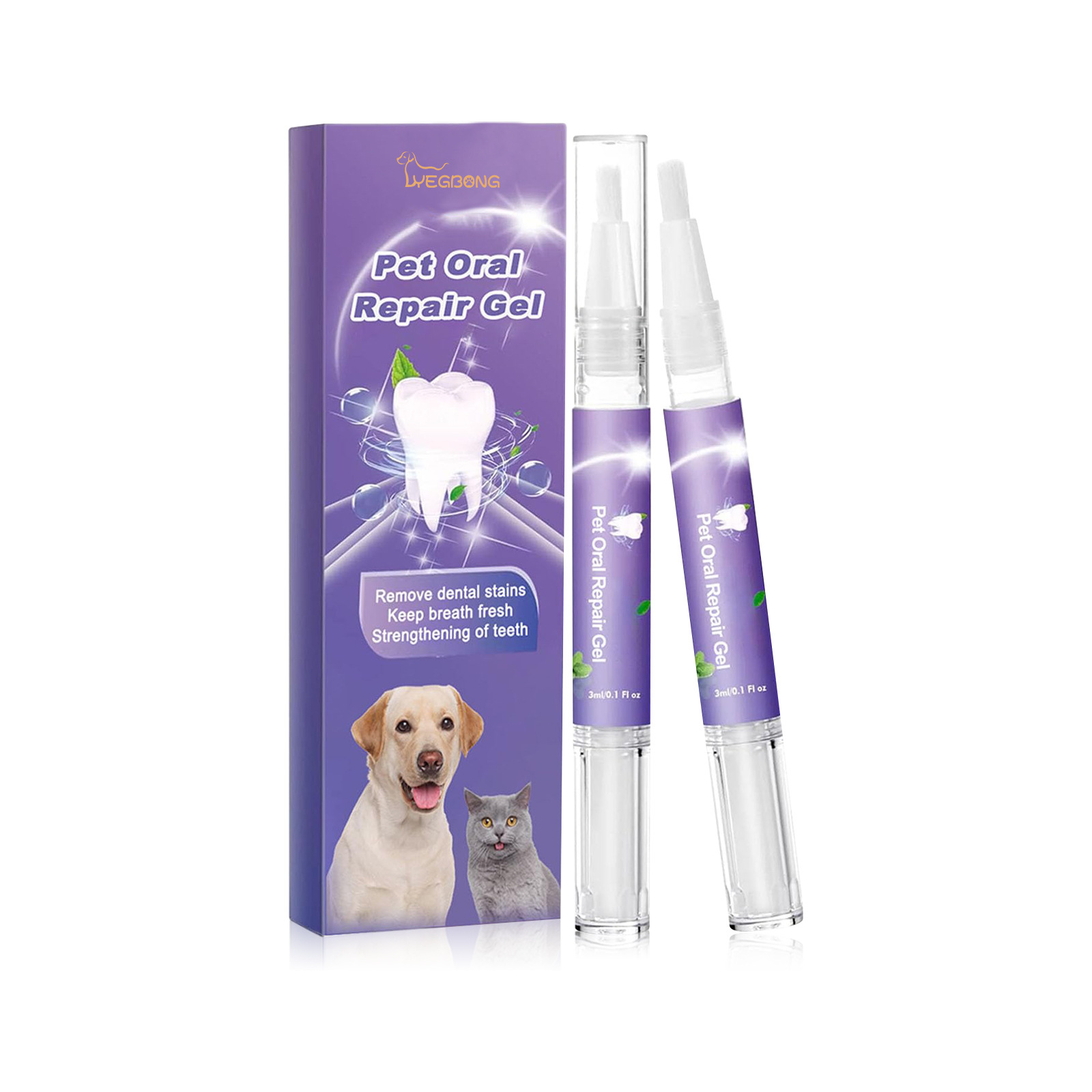 Pet Oral Repair Gel Puppy Tart - Teeth Whitening Levels recension och pris