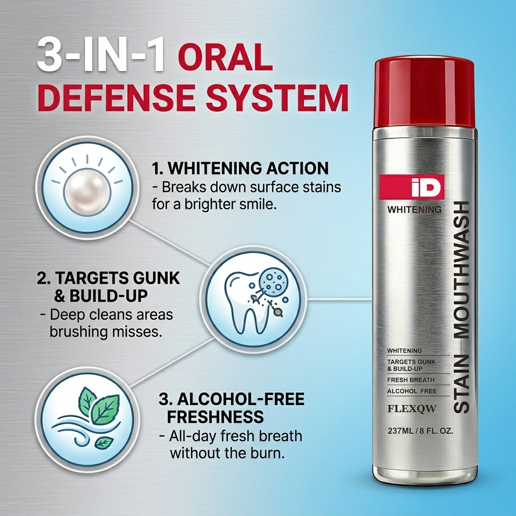 Hismile ID Whitening Stain Mou - Teeth Whitening With Peroxide recension och pris