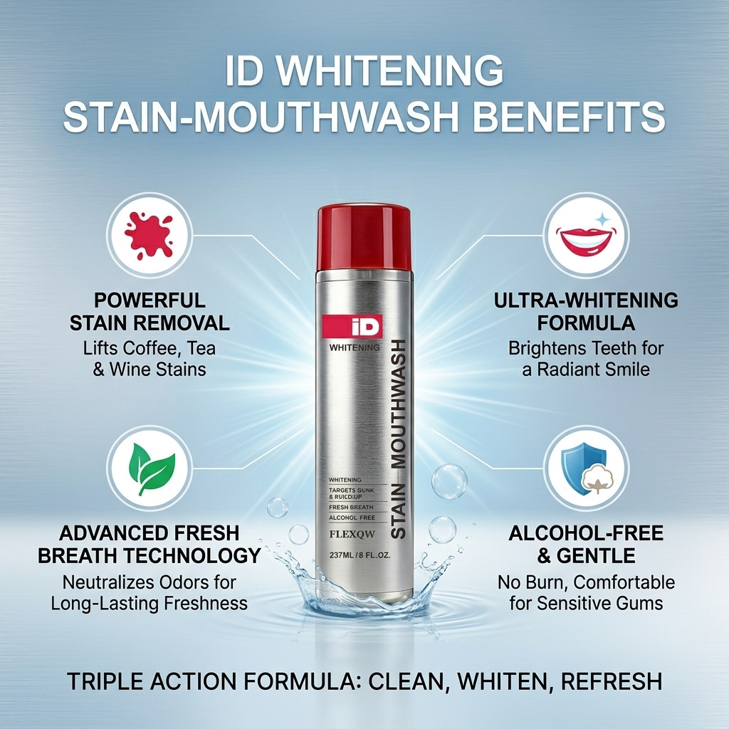 Hismile ID Whitening Stain Mou - Teeth Whitening With Peroxide recension och pris