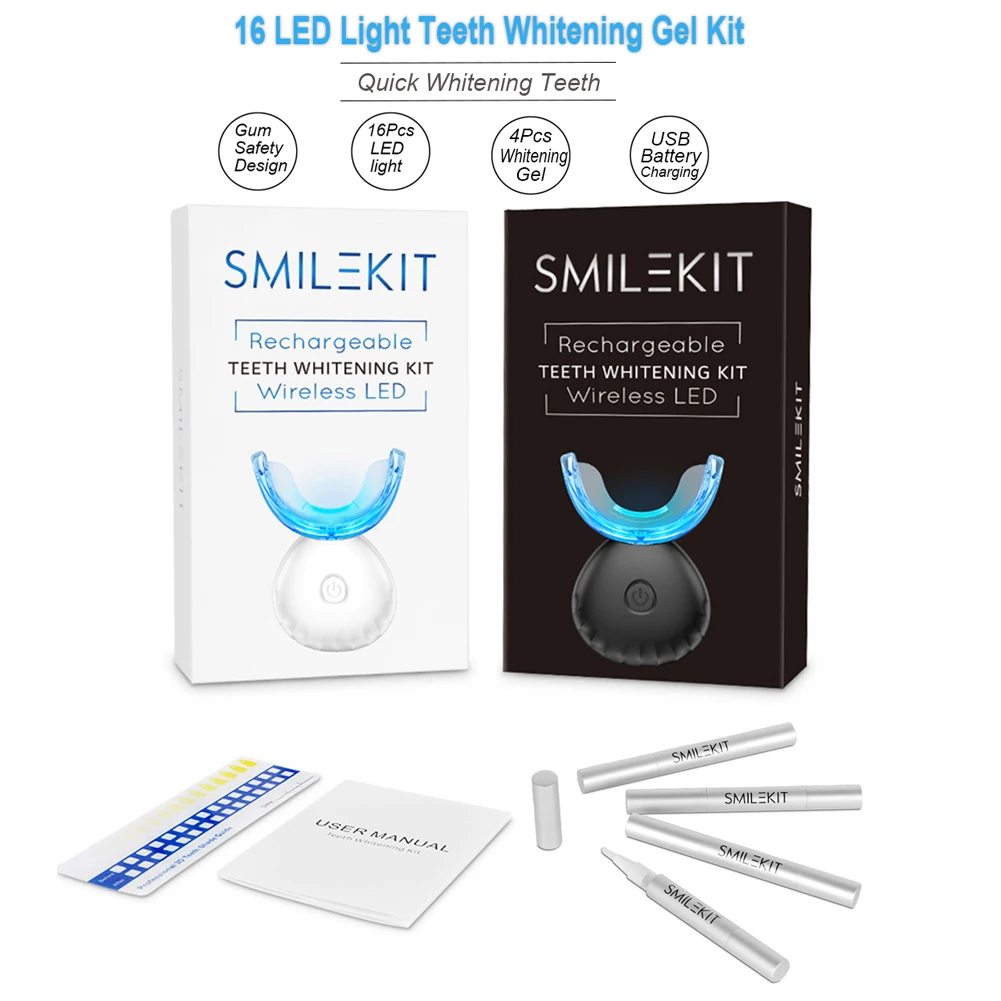 Dental Teeth Whitening Kit Min - Teeth Whitening Levels recension och pris