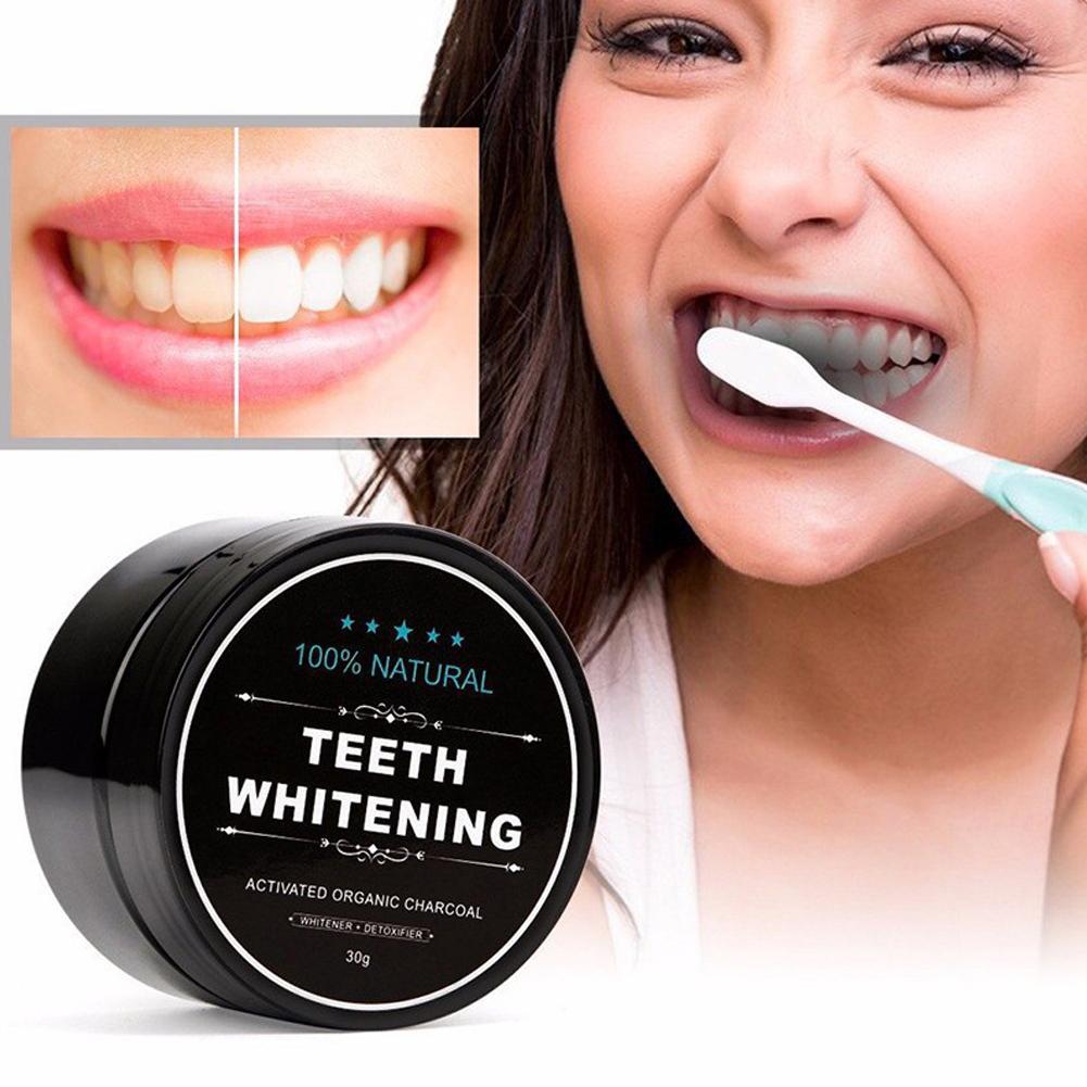 Activated Organic Charcoal Pow - Whitening Powder Activated recension och pris