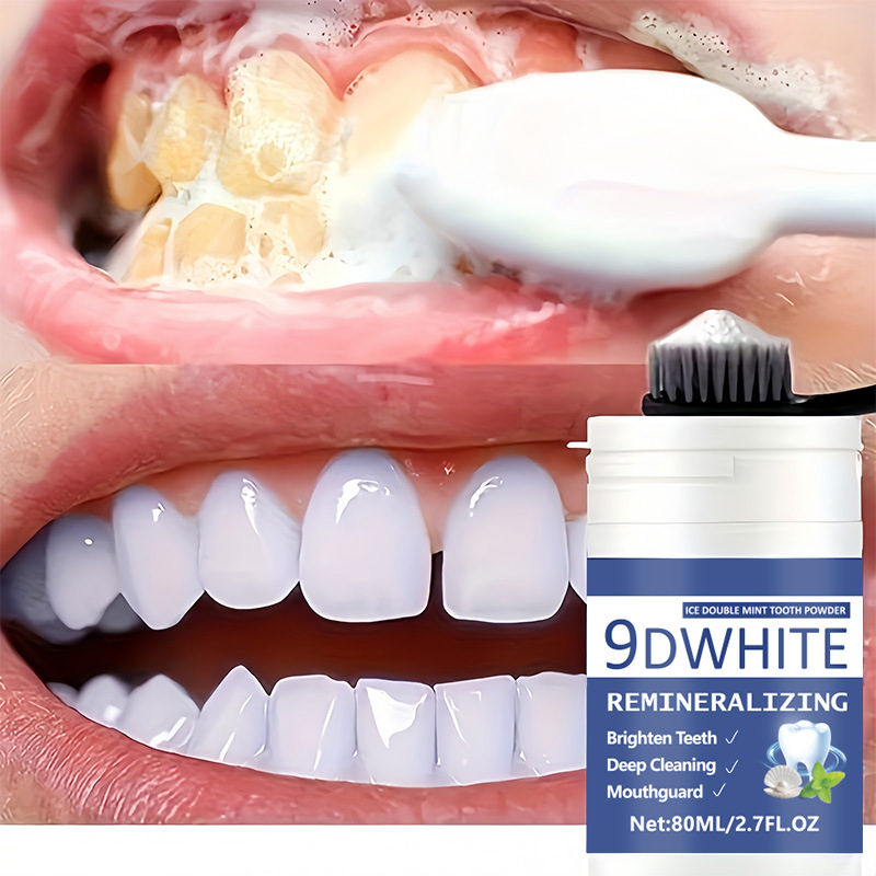 9D Purple Teeth Whitening Powd - Teeth Whitening Dental recension och pris