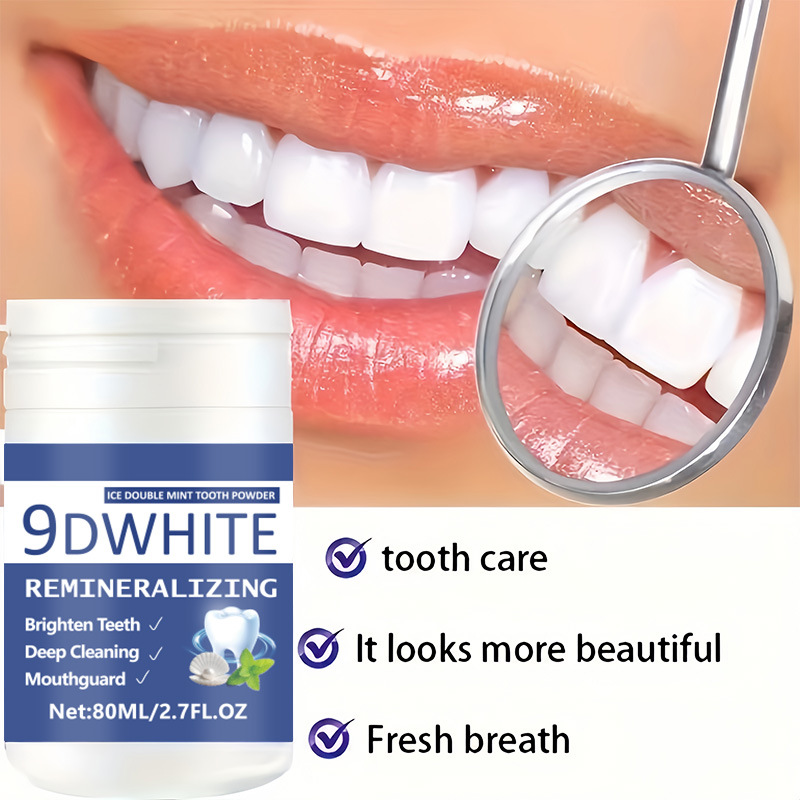 9D Purple Teeth Whitening Powd - Teeth Whitening Dental recension och pris