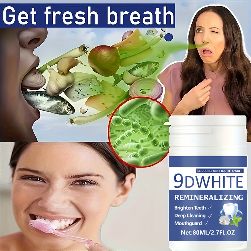 9D Purple Teeth Whitening Powd - Teeth Whitening Dental recension och pris