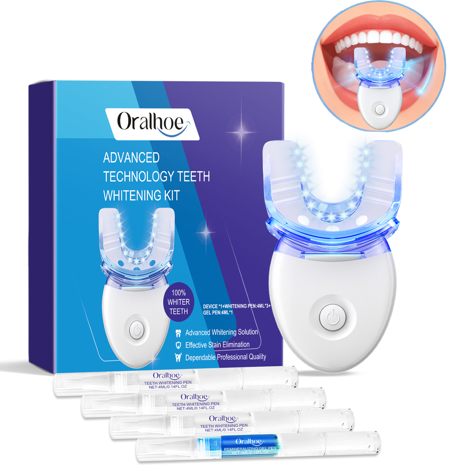 Professional Teeth Whitening L - Teeth Whitening Levels recension och pris