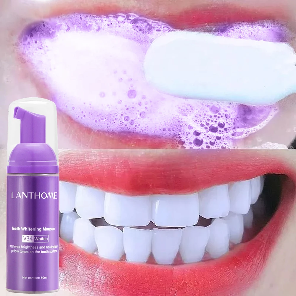 Mousse V34 Toothpaste Teeth Cl - Teeth Whitening Charcoal Powder recension och pris