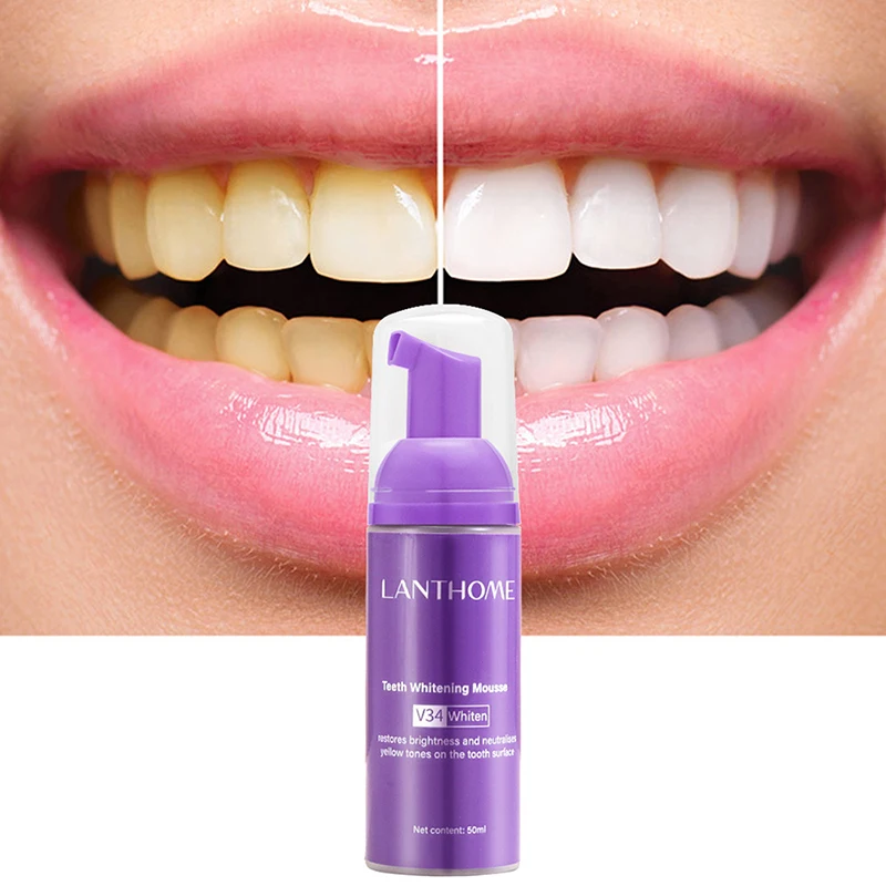 Mousse V34 Toothpaste Teeth Cl - Teeth Whitening Charcoal Powder recension och pris