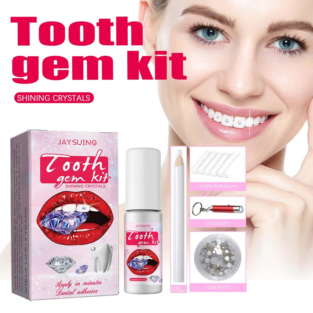 DIY Tooth Gems Kit with Crysta - Teeth Whitening Levels recension och pris