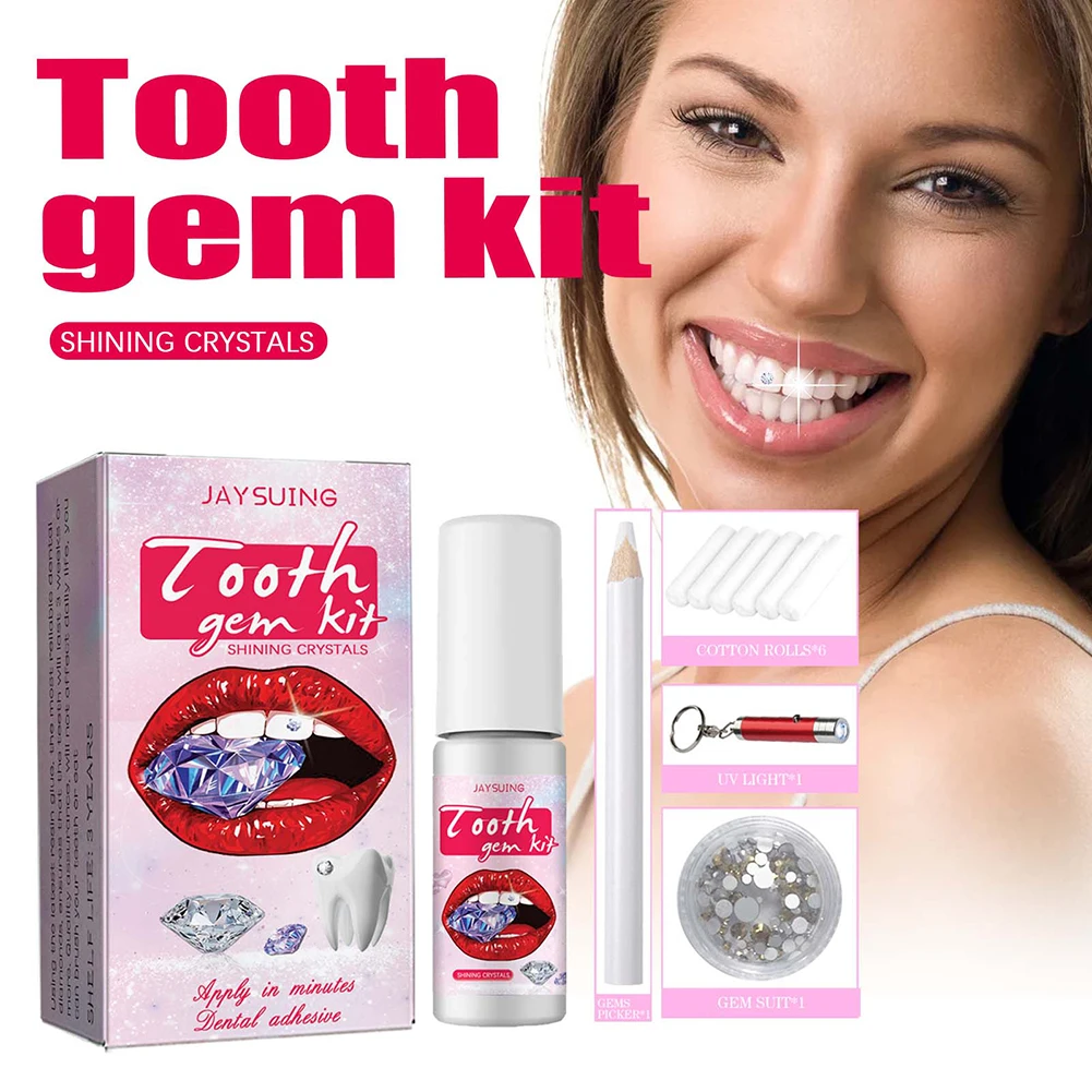DIY Tooth Gems Kit with Crysta - Teeth Whitening Levels recension och pris